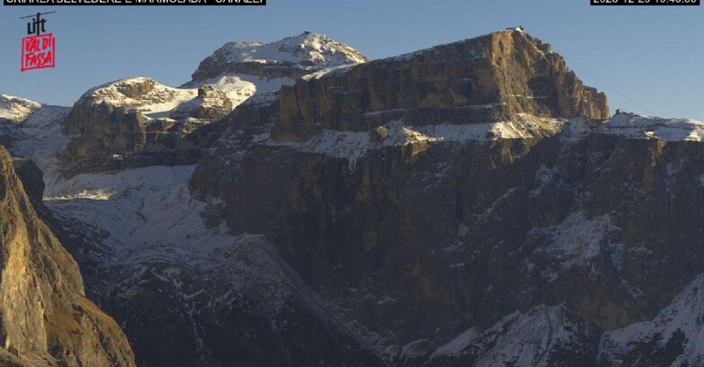 Webcam Campitello-Mazzin-Col Rodella - Canazei - Marmolada