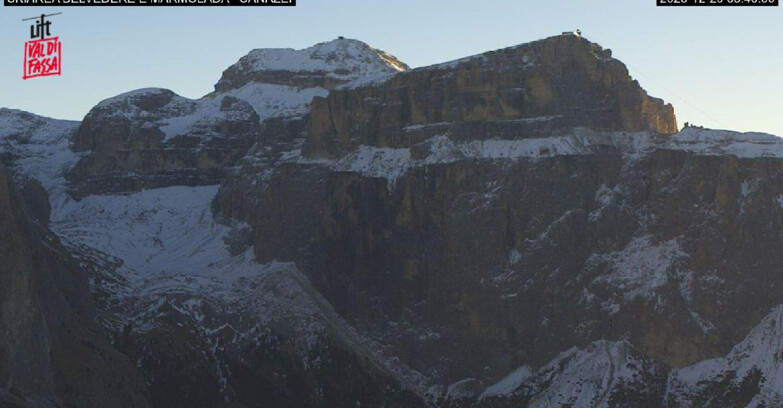 Webcam Campitello-Mazzin-Col Rodella - Canazei - Marmolada