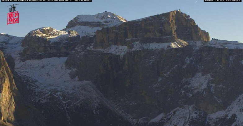 Webcam Campitello-Mazzin-Col Rodella - Canazei - Marmolada