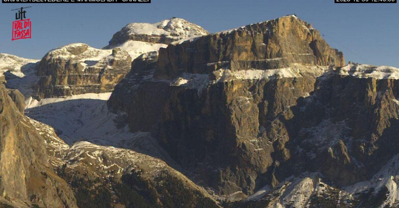 Webcam Campitello-Mazzin-Col Rodella - Canazei - Marmolada