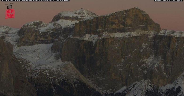 Webcam Campitello-Mazzin-Col Rodella - Canazei - Marmolada
