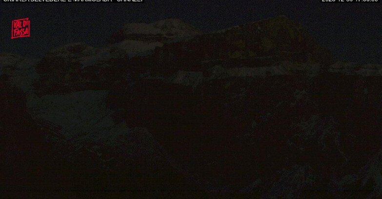 Webcam Campitello-Mazzin-Col Rodella - Canazei - Marmolada