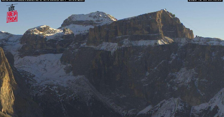 Webcam Campitello-Mazzin-Col Rodella - Canazei - Marmolada