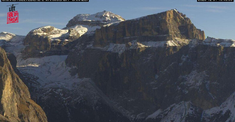 Webcam Campitello-Mazzin-Col Rodella  - Canazei - Marmolada