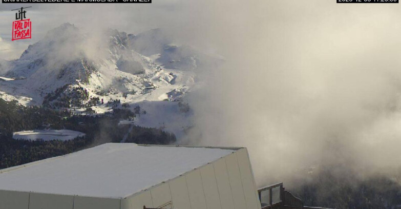 Webcam Campitello-Mazzin-Col Rodella - Canazei - Marmolada