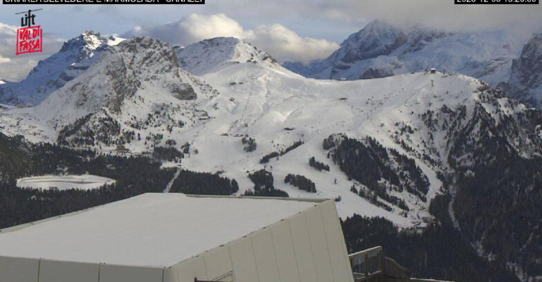 Webcam Campitello-Mazzin-Col Rodella - Canazei - Marmolada