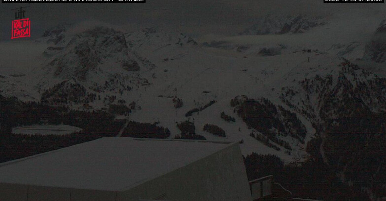 Webcam Campitello-Mazzin-Col Rodella - Canazei - Marmolada