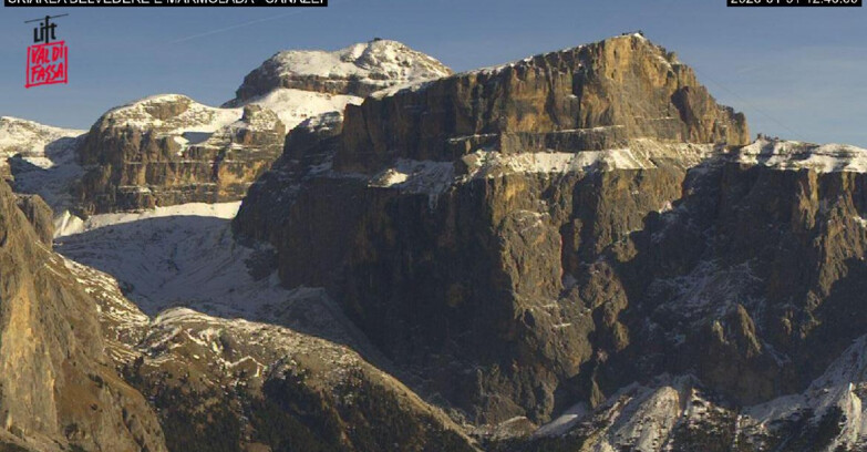 Webcam Кампителло-Маццин-Кол-Роделла  - Canazei - Marmolada