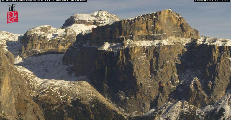 Webcam Кампителло-Маццин-Кол-Роделла  - Canazei - Marmolada