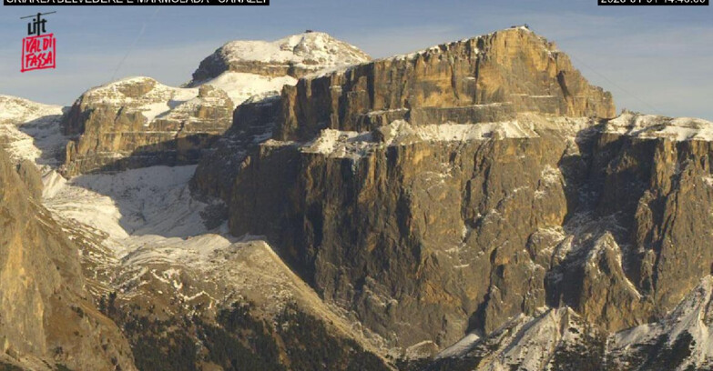 Webcam Кампителло-Маццин-Кол-Роделла  - Canazei - Marmolada