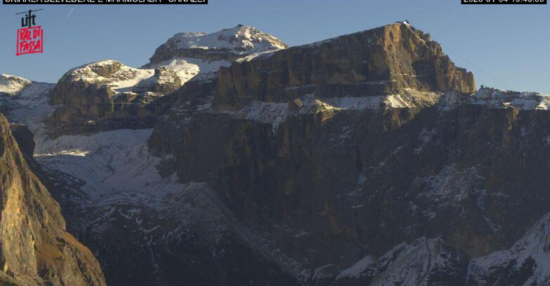 Webcam Campitello-Mazzin-Col Rodella - Canazei - Marmolada