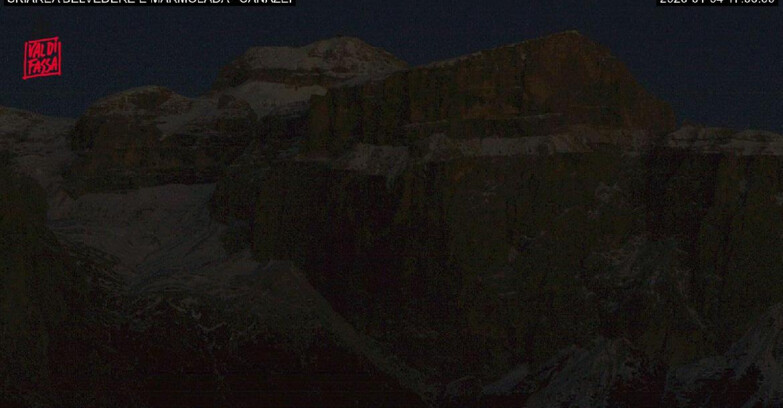 Webcam Campitello-Mazzin-Col Rodella - Canazei - Marmolada