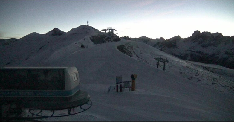 Webcam Pozza di Fassa-Aloch-Buffaure  - Col de Valvacin - Stazione a Monte