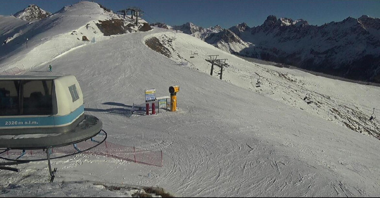Webcam Pozza di Fassa-Aloch-Buffaure - Col de Valvacin - Stazione a Monte