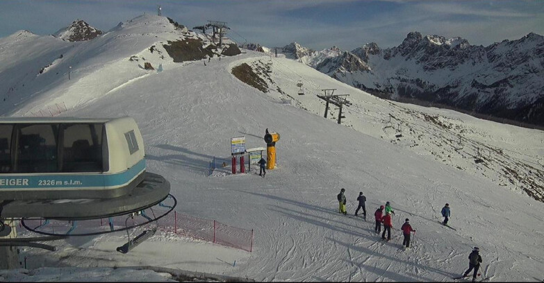 Webcam Pozza di Fassa-Aloch-Buffaure - Col de Valvacin - Stazione a Monte