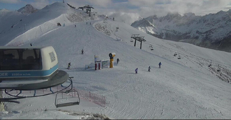 Webcam Pozza di Fassa-Aloch-Buffaure  - Col de Valvacin - Stazione a Monte
