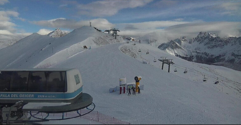 Webcam Pozza di Fassa-Aloch-Buffaure  - Col de Valvacin - Stazione a Monte