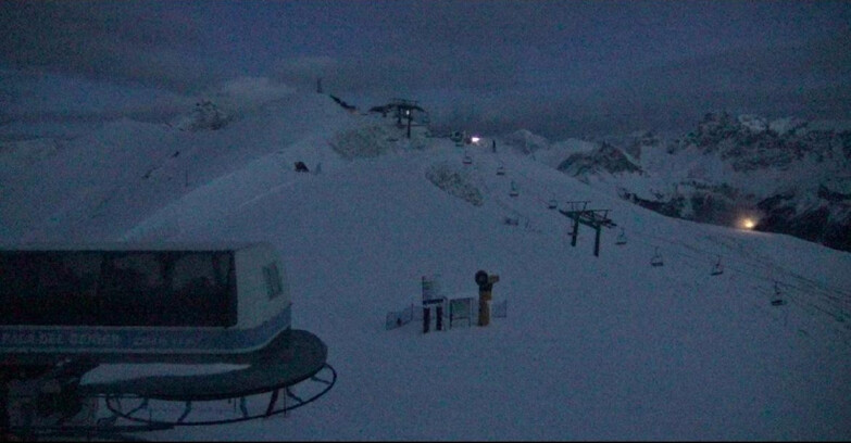 Webcam Pozza di Fassa-Aloch-Buffaure  - Col de Valvacin - Stazione a Monte