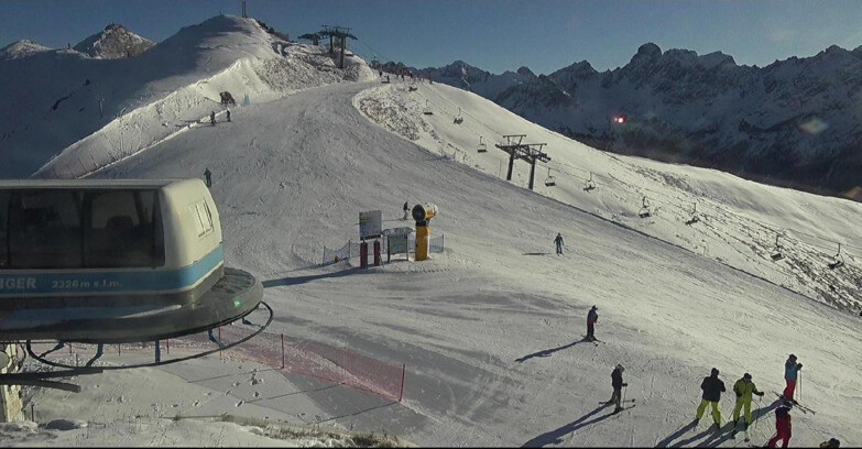 Webcam Поцца-ди-Фасса-Алок-Буффор  - Col de Valvacin - Stazione a Monte