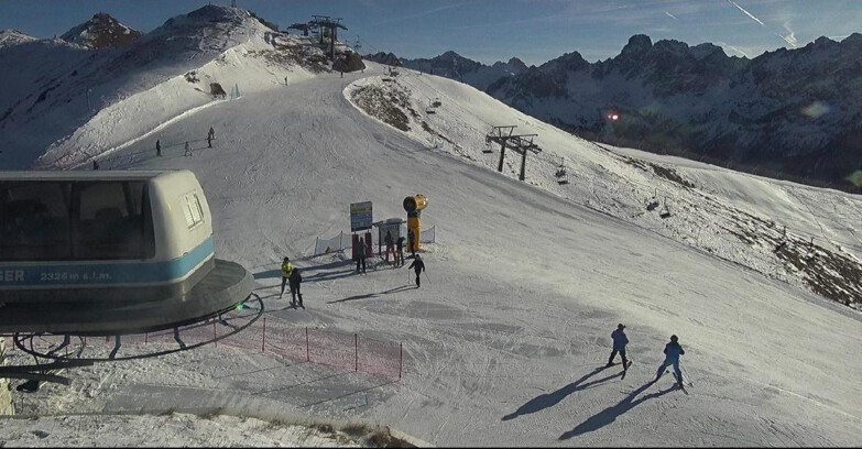 Webcam Поцца-ди-Фасса-Алок-Буффор  - Col de Valvacin - Stazione a Monte