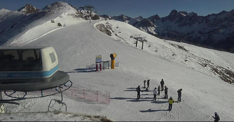 Webcam Поцца-ди-Фасса-Алок-Буффор  - Col de Valvacin - Stazione a Monte