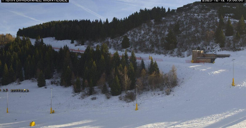 Webcam Monte Bondone - Bondone Diagonale Montesel