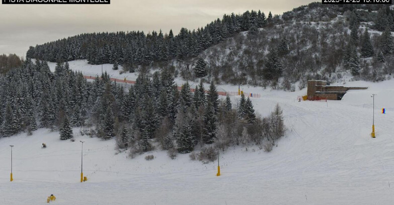 Webcam Monte Bondone - Bondone Diagonale Montesel