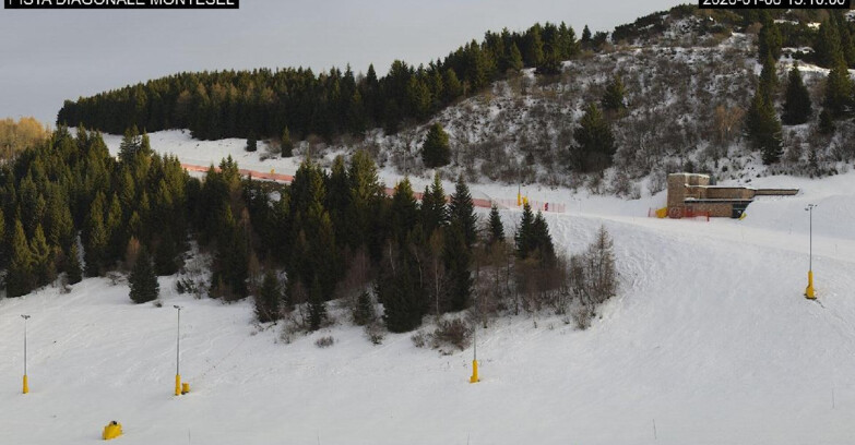 Webcam Monte Bondone - Bondone Diagonale Montesel