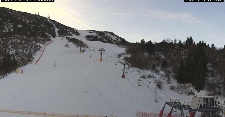 Webcam Monte Bondone - Bondone Palon e Canalon