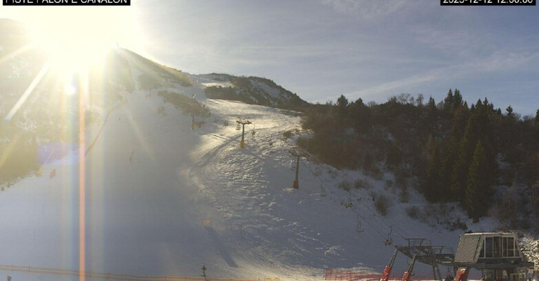 Webcam Monte Bondone - Bondone Palon e Canalon