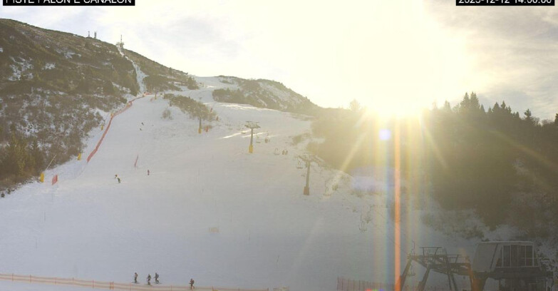 Webcam Monte Bondone - Bondone Palon e Canalon