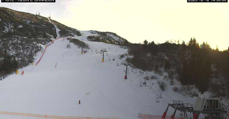 Webcam Monte Bondone - Bondone Palon e Canalon