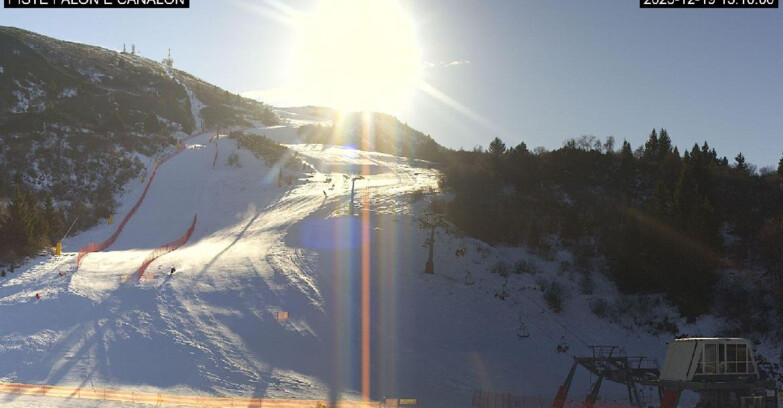 Webcam Monte Bondone - Bondone Palon e Canalon