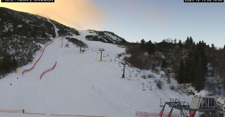 Webcam Monte Bondone - Bondone Palon e Canalon