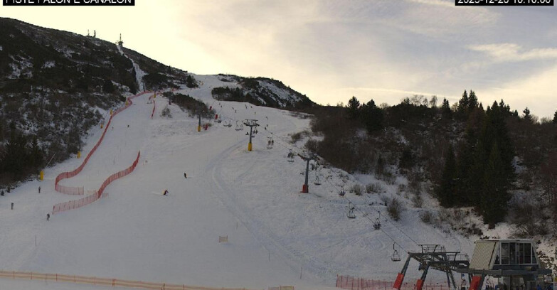 Webcam Monte Bondone - Bondone Palon e Canalon