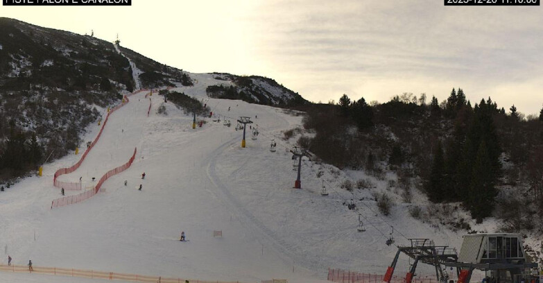 Webcam Monte Bondone - Bondone Palon e Canalon