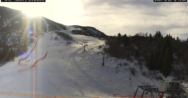 Webcam Monte Bondone - Bondone Palon e Canalon