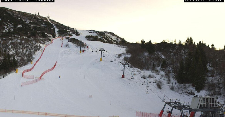 Webcam Monte Bondone - Bondone Palon e Canalon