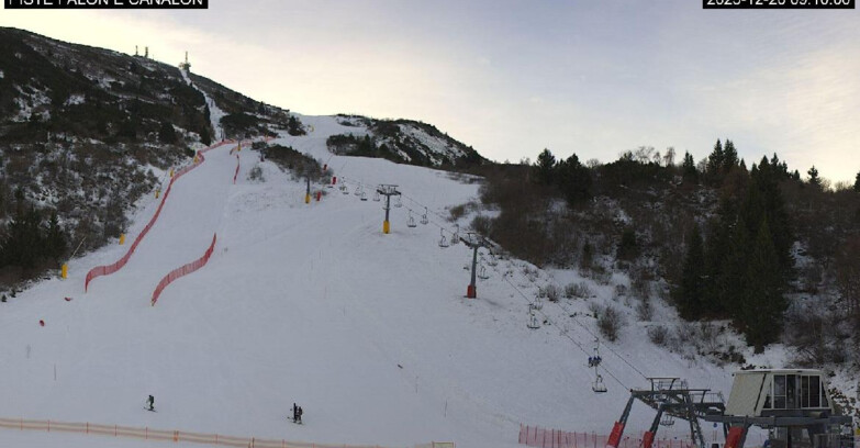 Webcam Monte Bondone - Bondone Palon e Canalon