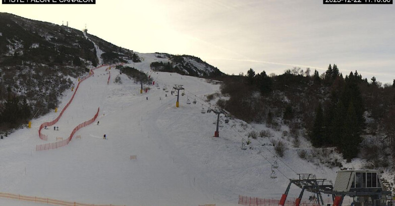 Webcam Monte Bondone - Bondone Palon e Canalon