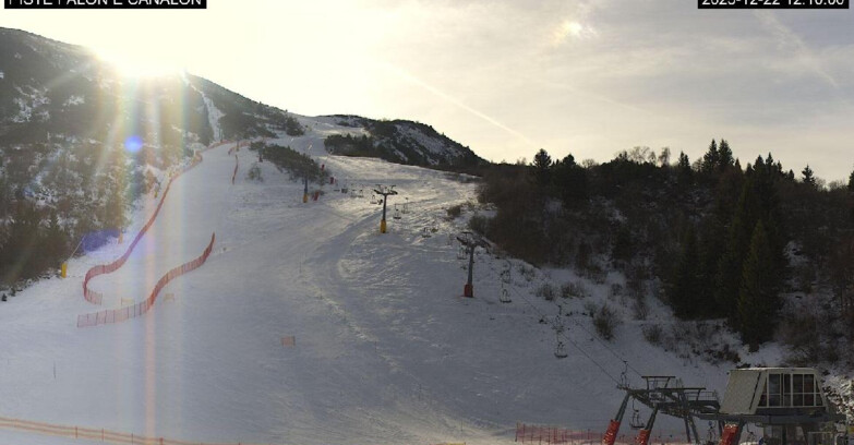 Webcam Monte Bondone - Bondone Palon e Canalon