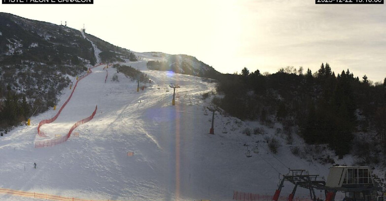 Webcam Monte Bondone - Bondone Palon e Canalon