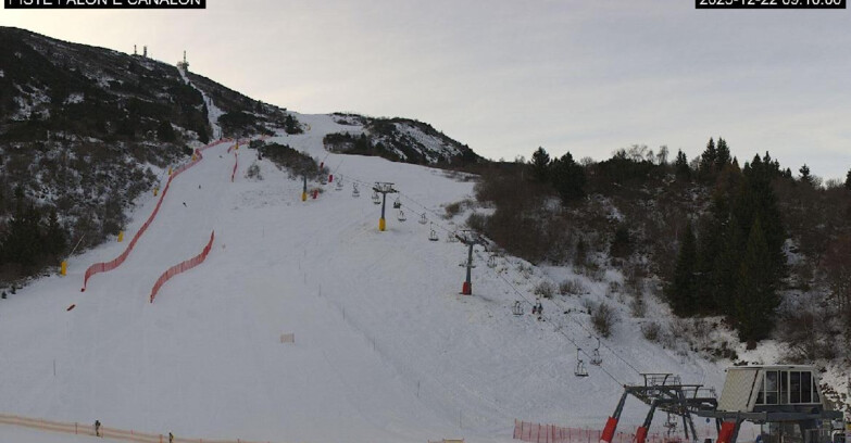 Webcam Monte Bondone - Bondone Palon e Canalon