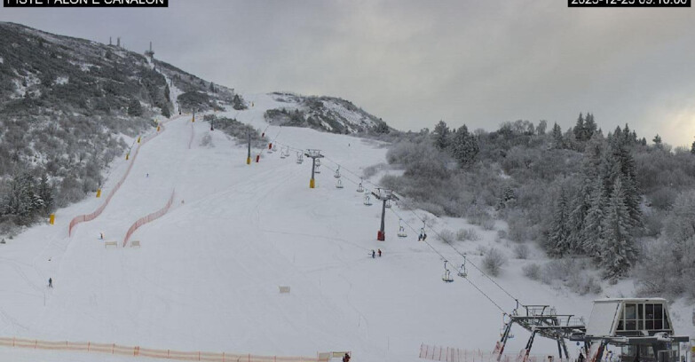 Webcam Monte Bondone - Bondone Palon e Canalon