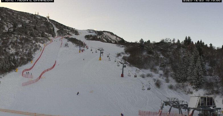 Webcam Monte Bondone - Bondone Palon e Canalon