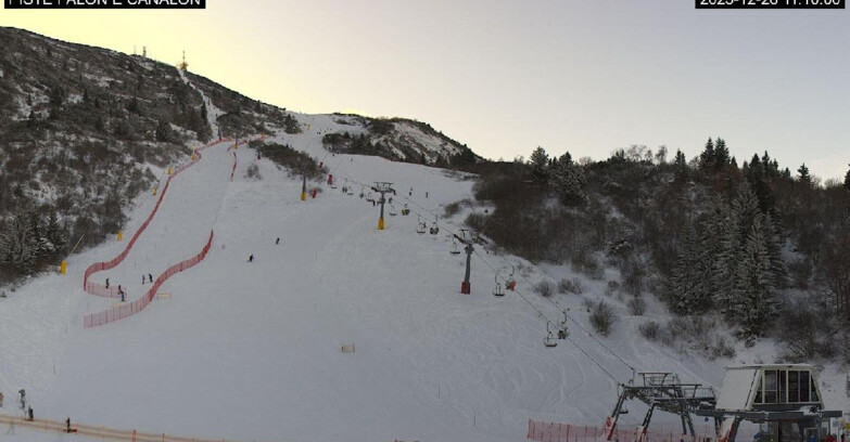 Webcam Monte Bondone - Bondone Palon e Canalon