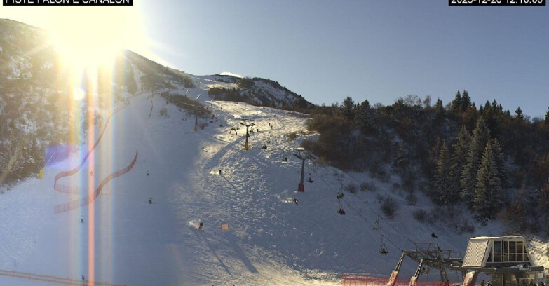 Webcam Monte Bondone - Bondone Palon e Canalon