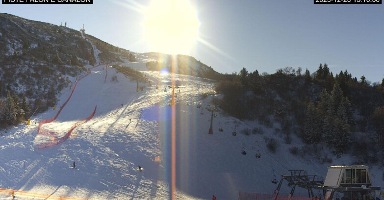 Webcam Monte Bondone - Bondone Palon e Canalon