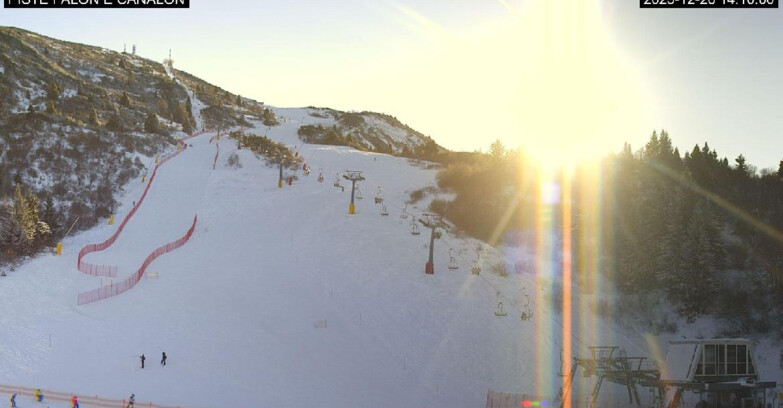 Webcam Monte Bondone - Bondone Palon e Canalon