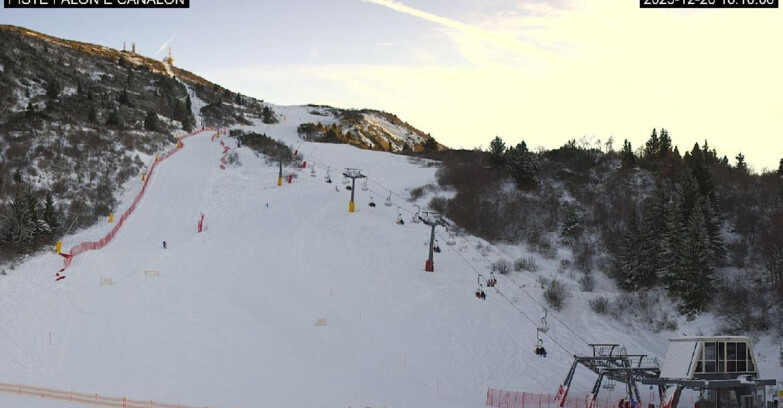 Webcam Monte Bondone - Bondone Palon e Canalon